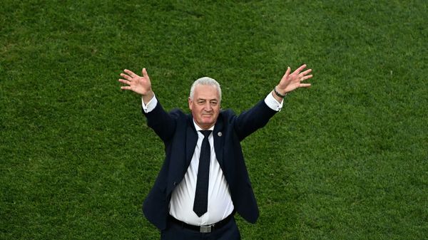 Gustavo Alfaro nach dem Sieg über Deutschland