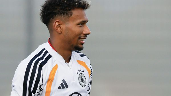 Bambasé Conté im Training