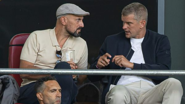 Di Salvo (l.) und Bender Mitte September in Augsburg