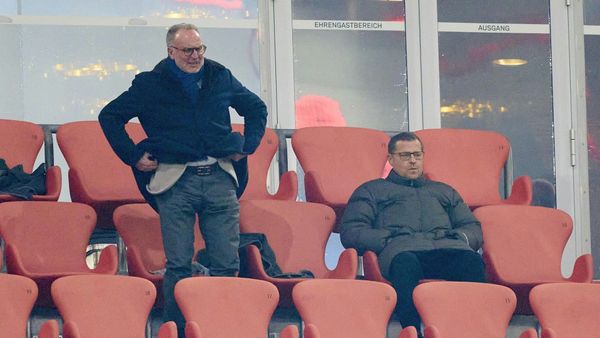 Karl-Heinz Rummenigge (l.) und Max Eberl