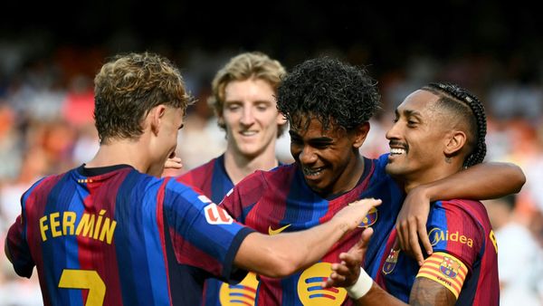 Barcelona feiert sein Offensiv-Trio