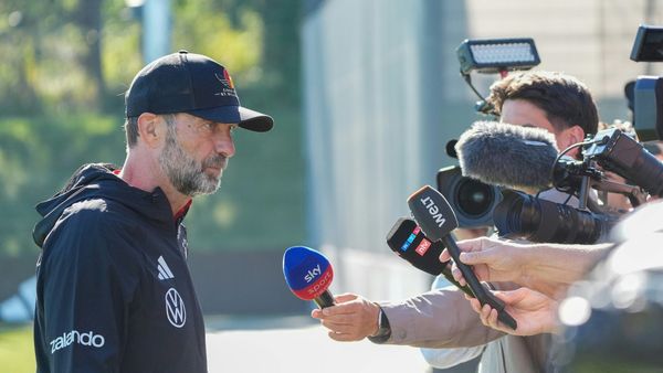 Bundestrainer Jürgen Klopp am Mittwoch in Herzogenaurach