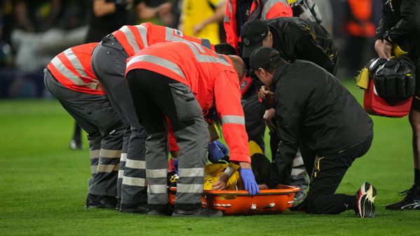 Konstantinos Karetsas musste früh ausgewechselt werden