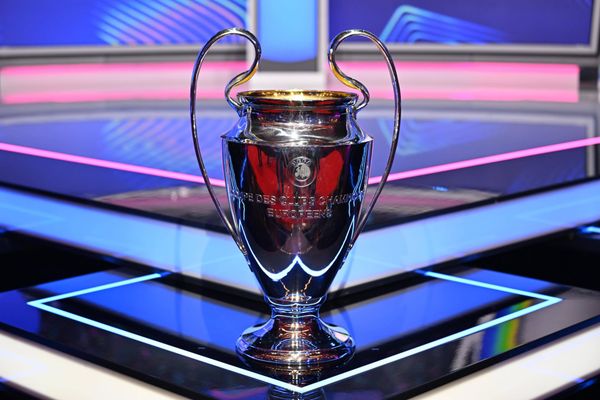UEFA Champions League 2026 27 league phase draw in Monaco MONACO - AUGUST 27: A view of UEFA Champions League trophy ahead of UEFA Champions League phase draw the Grimaldi Forum in Monaco on
