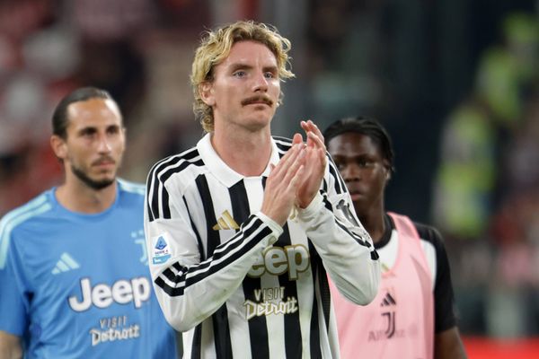 NICK WOLTEMADE, Juventus, Serie A, 2026-27, Juventus vs Milan 1-1, 06-09-2026, Esultanza, Celebration, Jubel, Gesti, Close up SERIE A 2026-27 JUVENTUS-MILAN 1-1