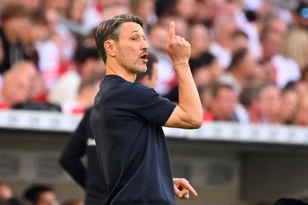 Niko KOVAC (Trainer Borussia Dortmund), Gestik,gibt Anweisungen, Einzelbild,angeschnittenes Einzelmotiv,Halbfigur,halbe Figur. Fussball 1. Bundesliga Saison 2026 2027, 4.Spieltag, Spieltag04