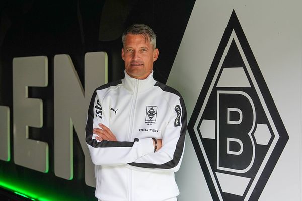 23.09.2026, xydrx, Fußball, Pressekonferenz Borussia Mönchengladbach, Offizielle Trainervorstellung im ista-Borussia-Park, Saison 2026 2027: Alexander Blessin (Cheftrainer Borussia Moencheng