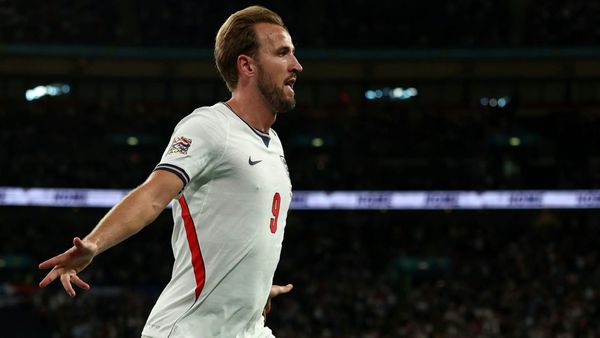 Kane bejubelt seinen Treffer zum 3:0