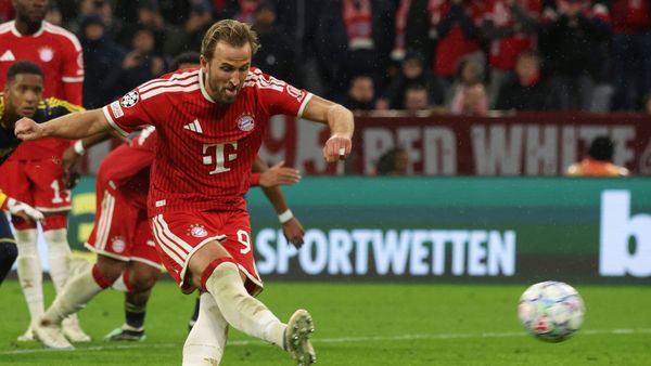 Bayern-Torjäger Harry Kane trifft zum 2:1