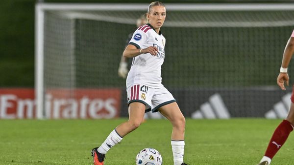 Senß im Trikot von Real Madrid