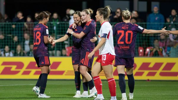 Die Bayern-Frauen jubeln auch in Leipzig