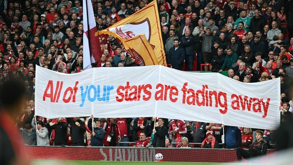 Die Liverpool-Fans ließen ihrem Unmut freien Lauf