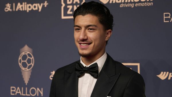 Leverkusens Ibrahim Maza bei der Gala in London