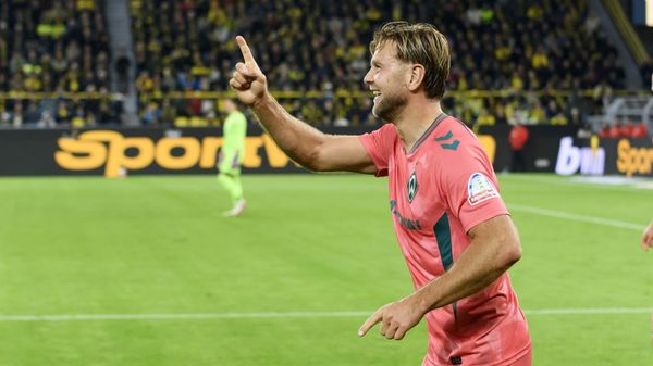 Niclas Füllkrug bejubelt sein Tor