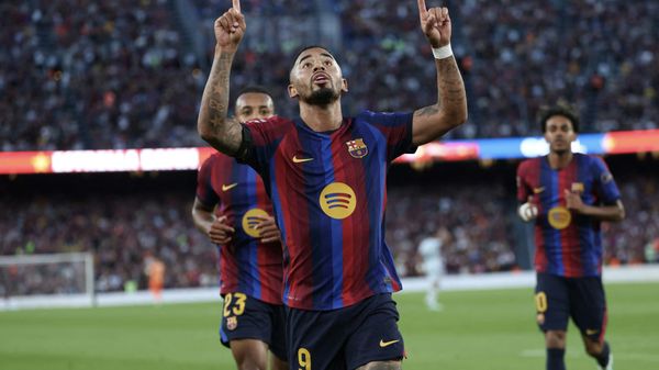 Gabriel Jesus bejubelt sein Tor