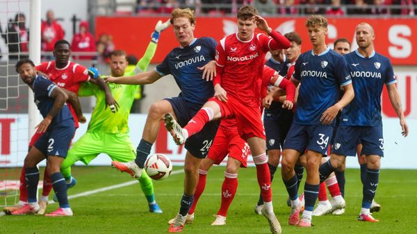 Mats Pannewig (l.) und Alex Murphy im Duell