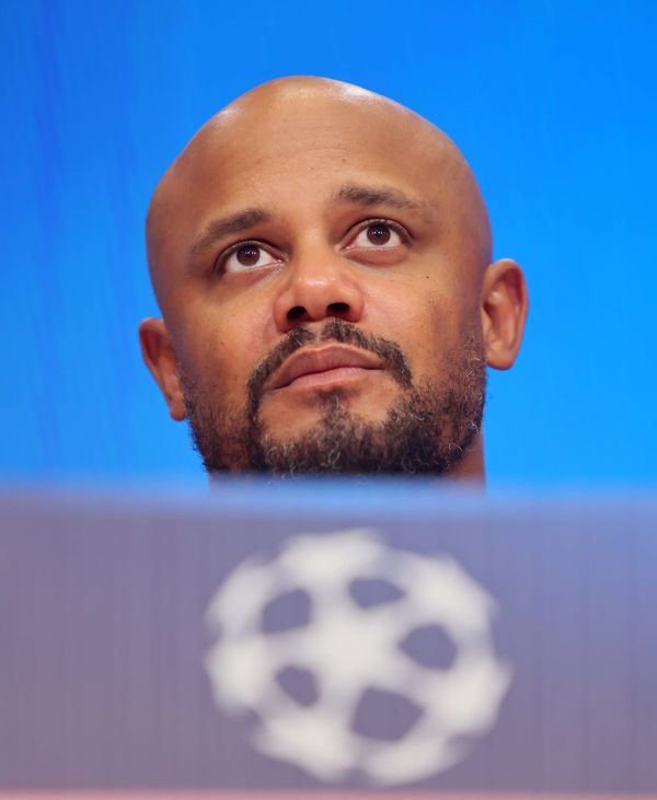 21.10.2026, Champions League FC Bayern Muenchen vs FC Arsenal, Fussball, Allianz Arena Muenchen, im Bild: Vincent Kompany (FC Bayern Muenchen) *** October 21, 2026, Champions League: FC Baye