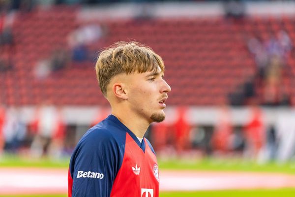 25.10.26 SC Freiburg - FC Bayern München Deutschland, Freiburg, 25.10.2026, Fussball, Bundesliga, Saison 2026 2027, SC Freiburg - FC Bayern München: Lennart Karl (FC Bayern München). *** Oct