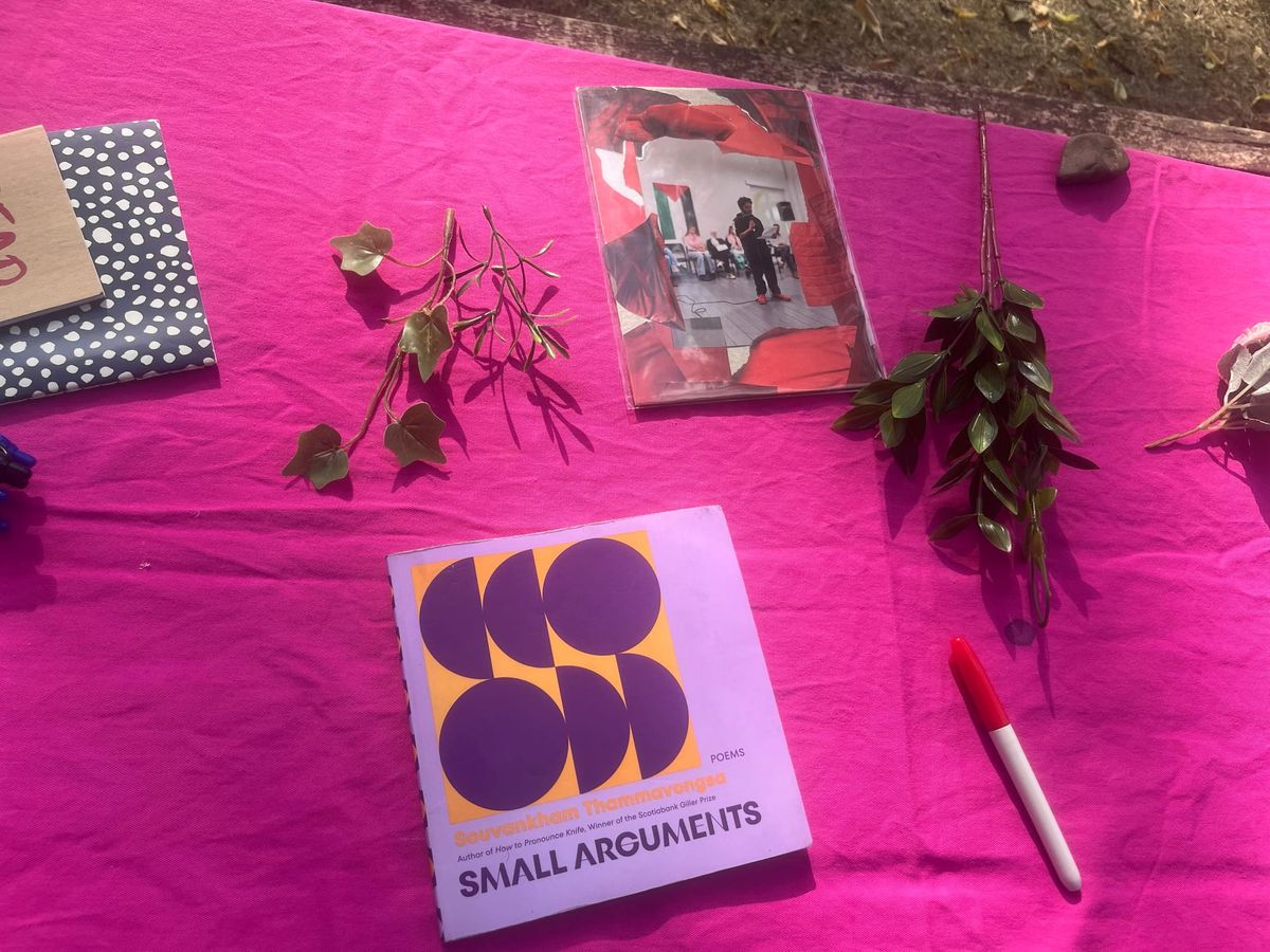 Queer writing in the park