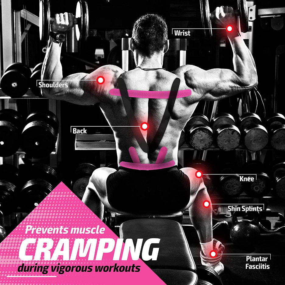 Latex free kinesio tape