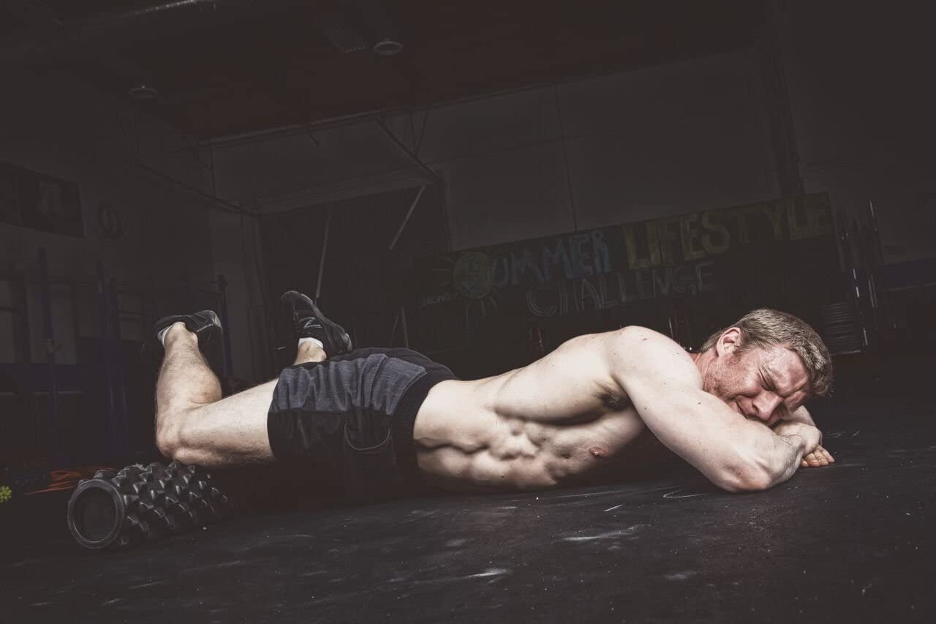 textured surface foam rollers for runners