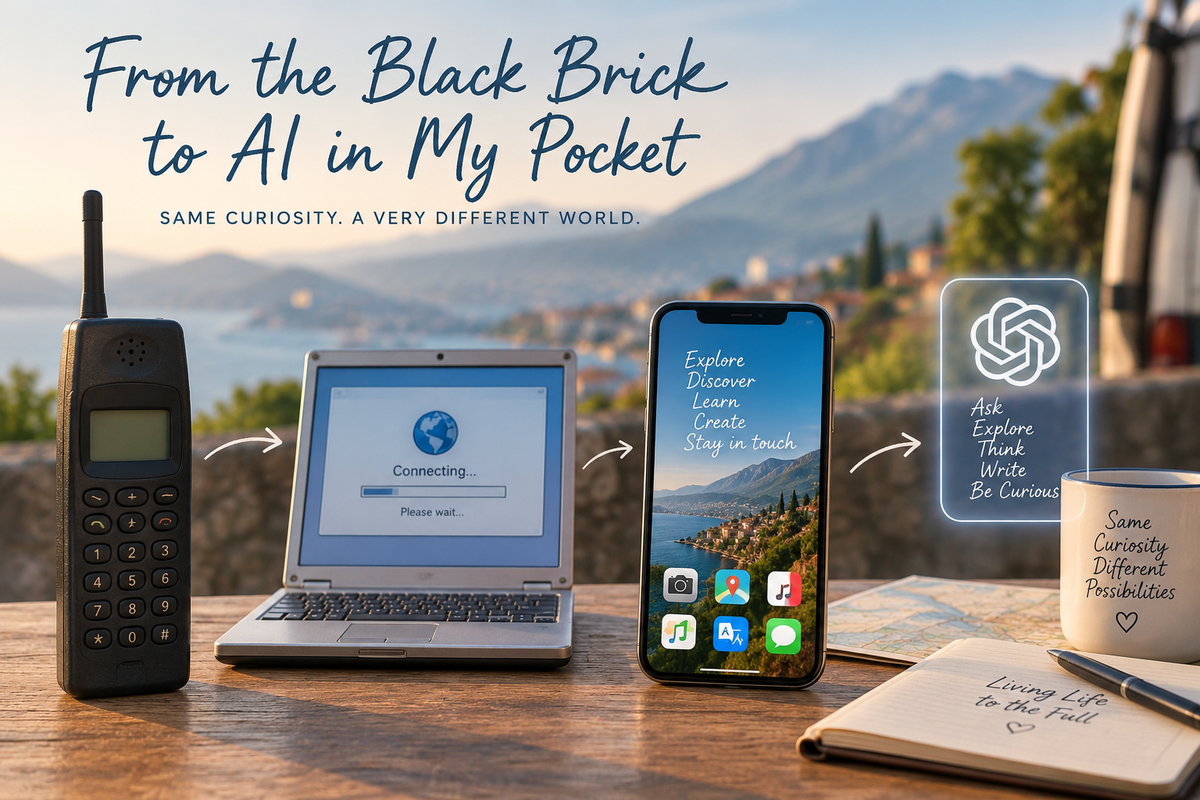 From the Black Brick to AI in My Pocket