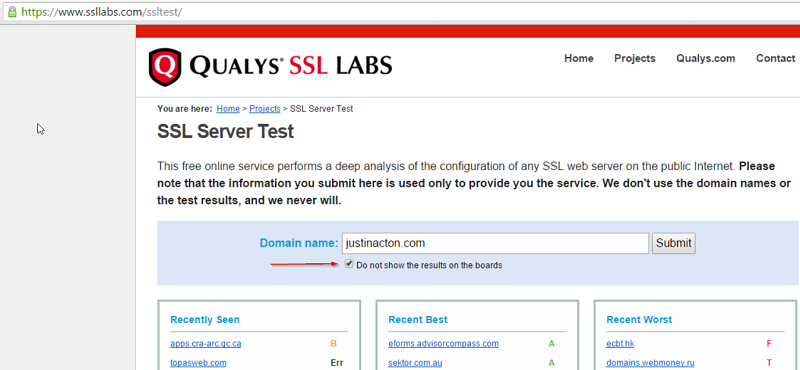 SSL Server Test