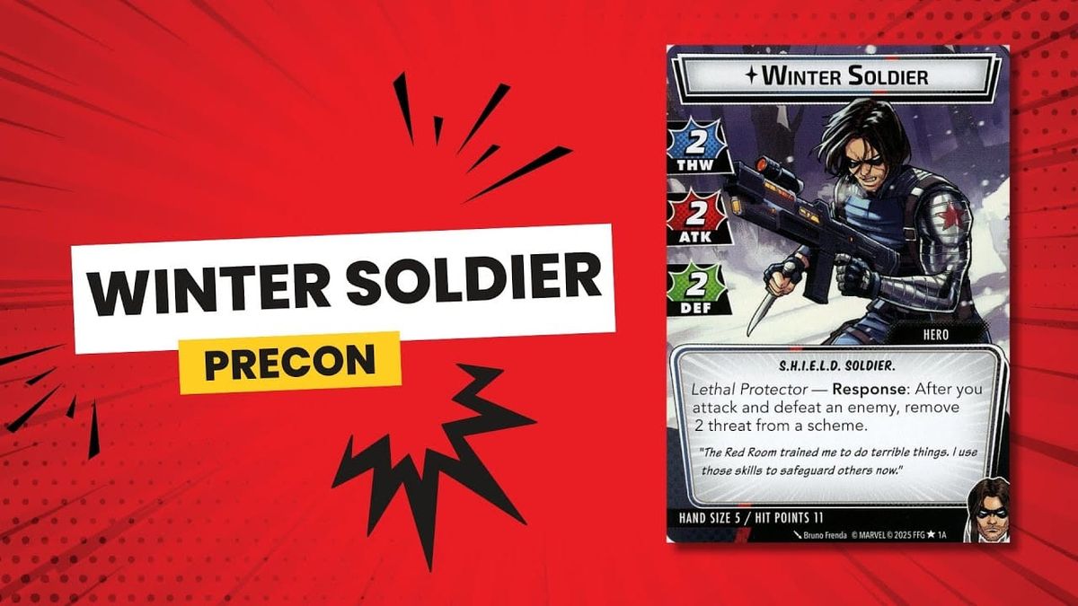 First Impressions: Winter Soldier Precon Deck in Marvel Champions