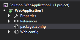 package.config included