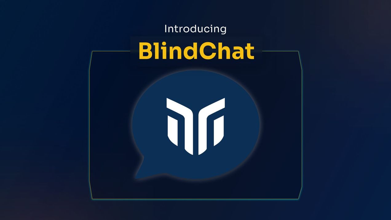 BlindChat - Our Confidential AI Assistant