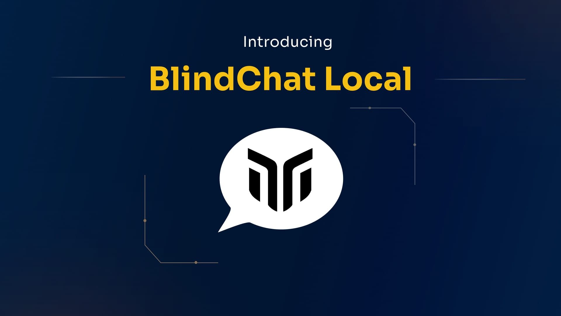 Introducing BlindChat Local: ​ Full In-Browser Confidential AI Assistant