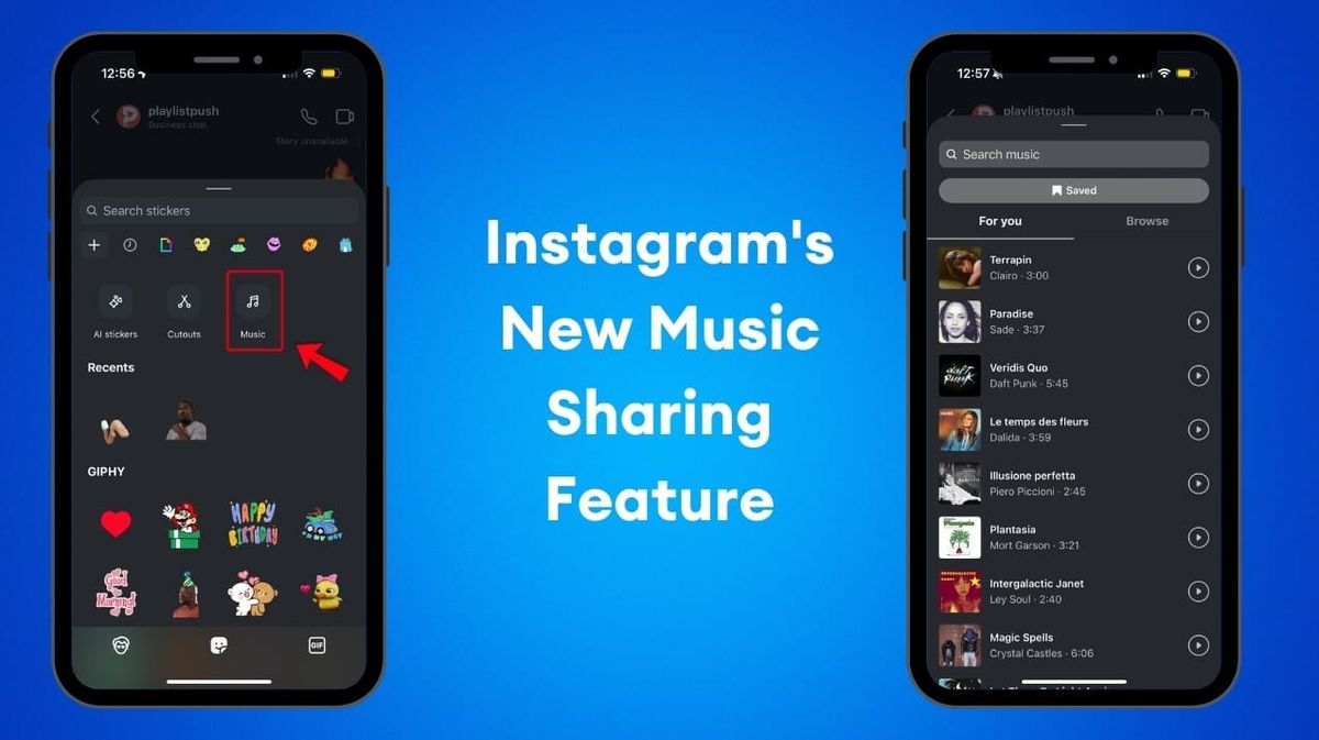 How To Use Instagram's New Music Sharing Feature in Direct Messages