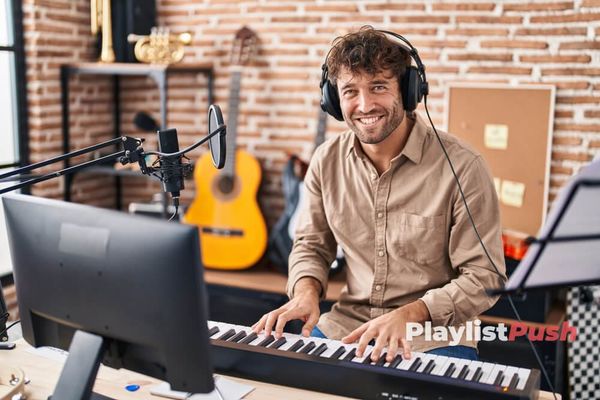 YouTube ミュージック・プレイリストに自分の曲を登録する方法