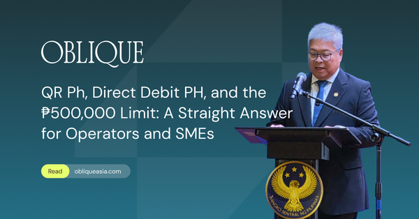 QR Ph, Direct Debit PH, and the ₱500,000 Limit: A Straight Answer for Operators and SMEs
