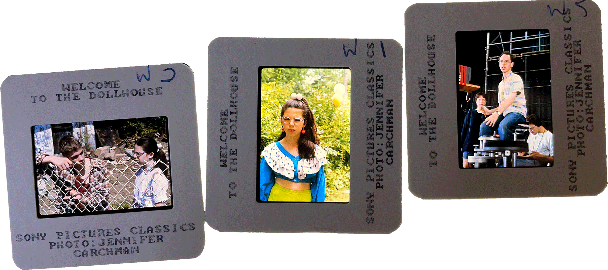 Slide from WELCOME TO THE DOLLHOUSE, taken by Jennifer Carchman