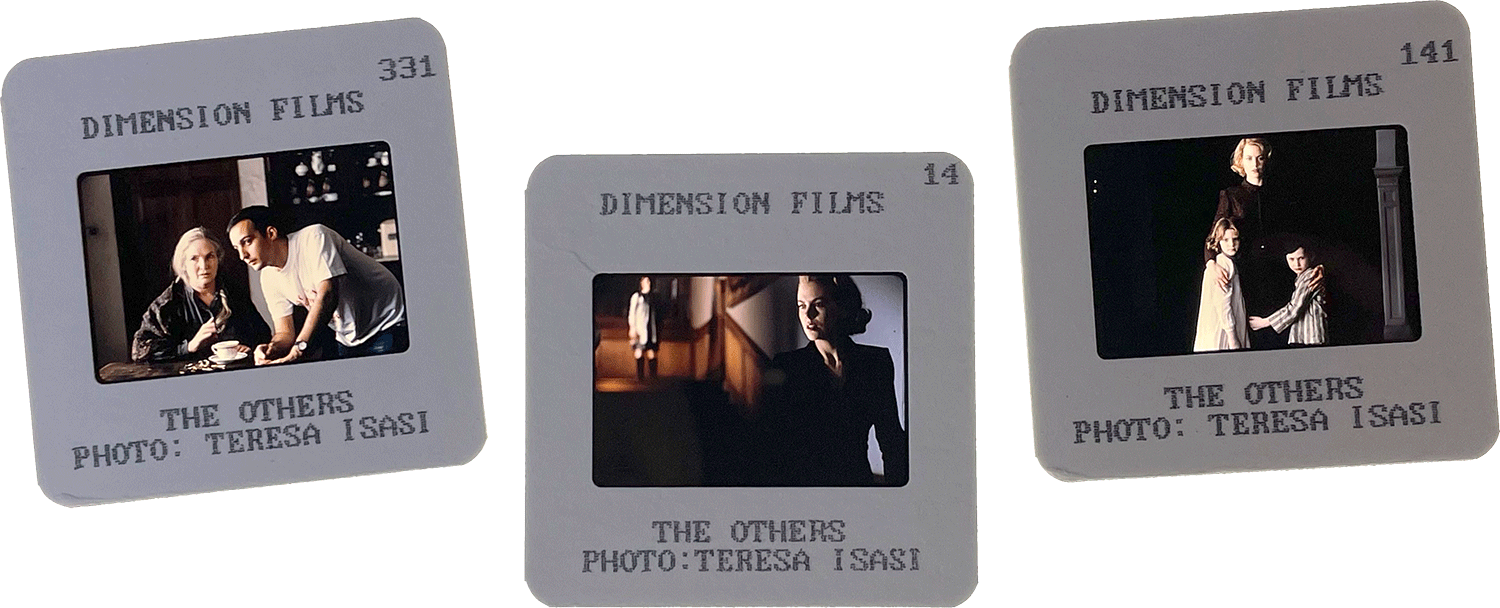 THE OTHERS slides; courtesy of Dimension Films, photos by Teresa Isasi.
