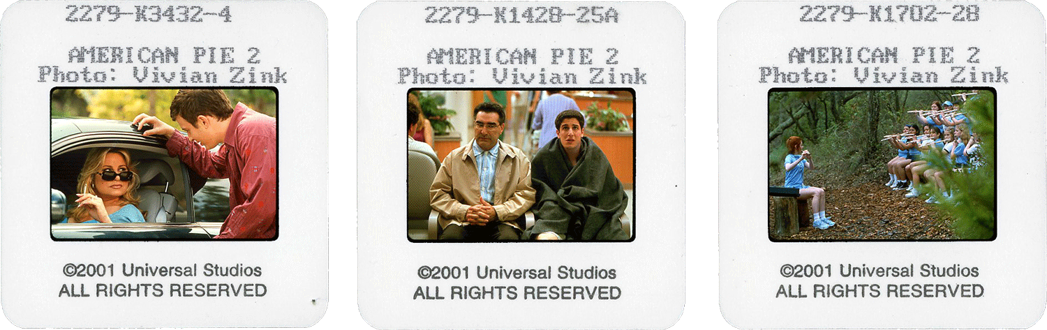 AMERICAN PIE 2 slides; photos by Vivian Zink, courtesy of Universal Studios.