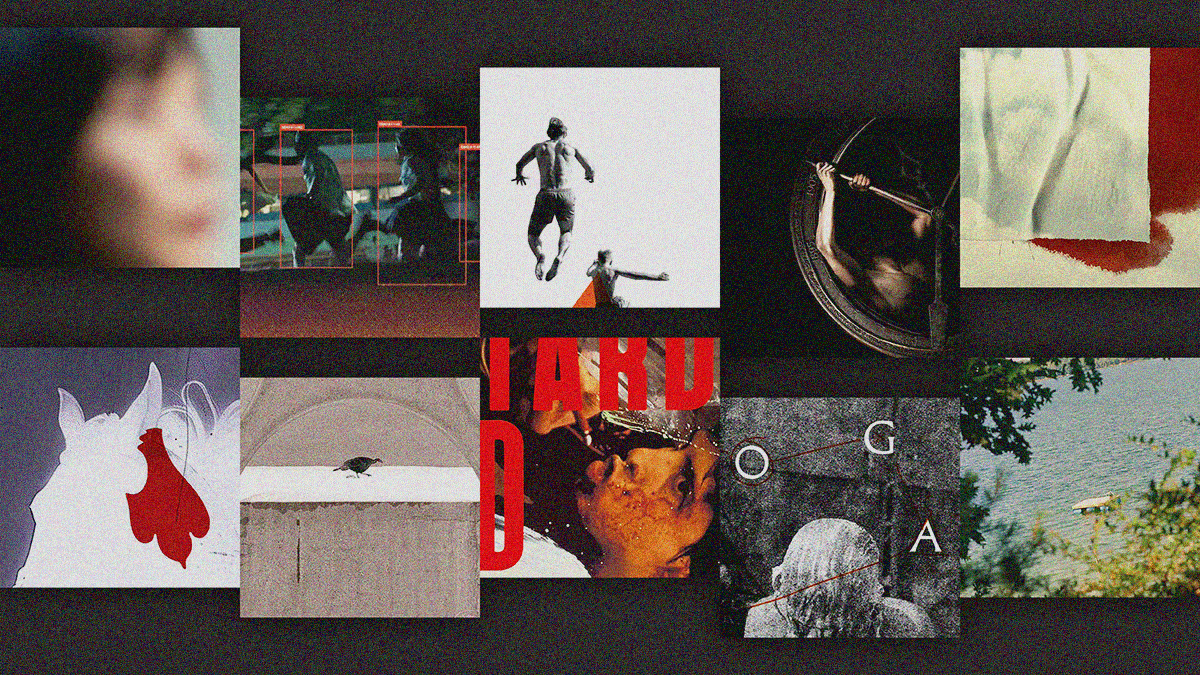 Image with squared details from my ten favorite movies posters of films released in 2025.