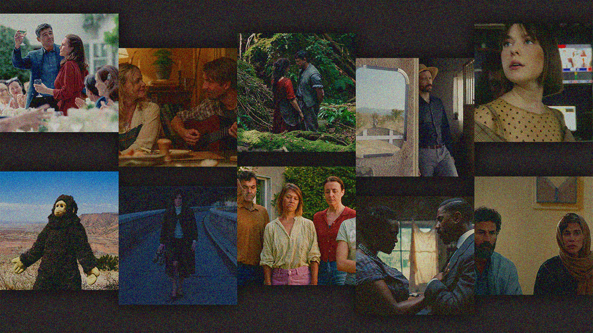 Image with squared details from my ten favorite films released in 2025.