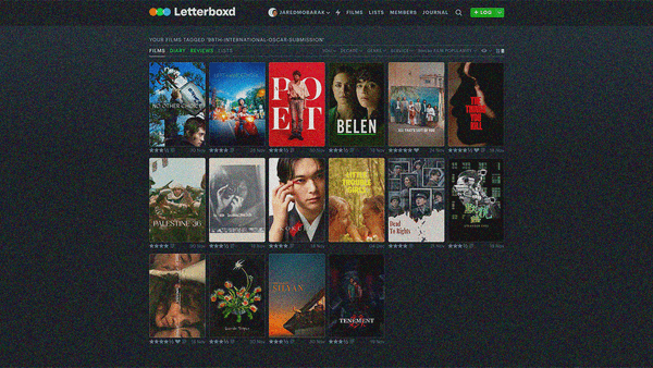 A Letterboxd list of the 98th International Oscar Submissions I've seen so far.