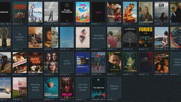Letterboxd tag grid of posters for the films I've seen at TIFF