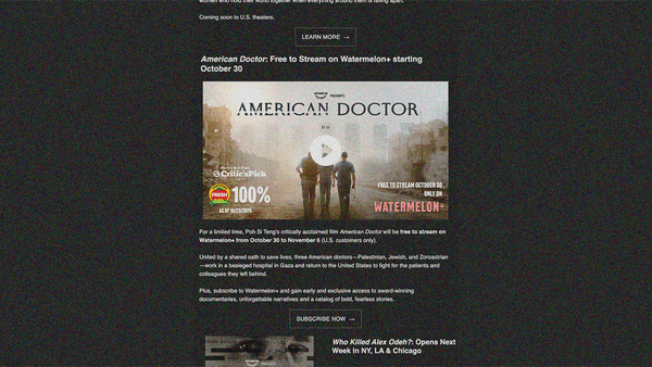 AMERICAN DOCTOR trailer with text - Free to Stream on Watermelon+ from October 30 to November 6 (US only)