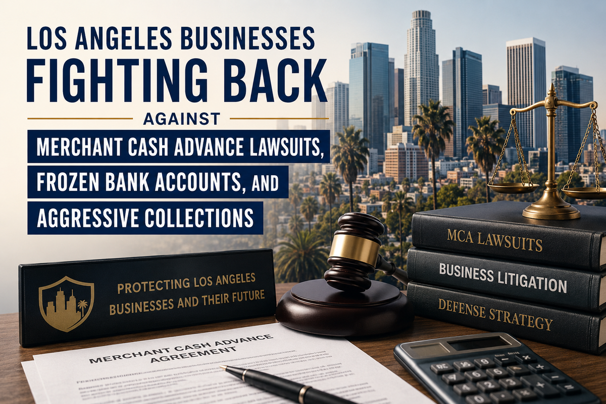 What Los Angeles Business Owners Should Know Before an MCA Lender Freezes Their Bank Account