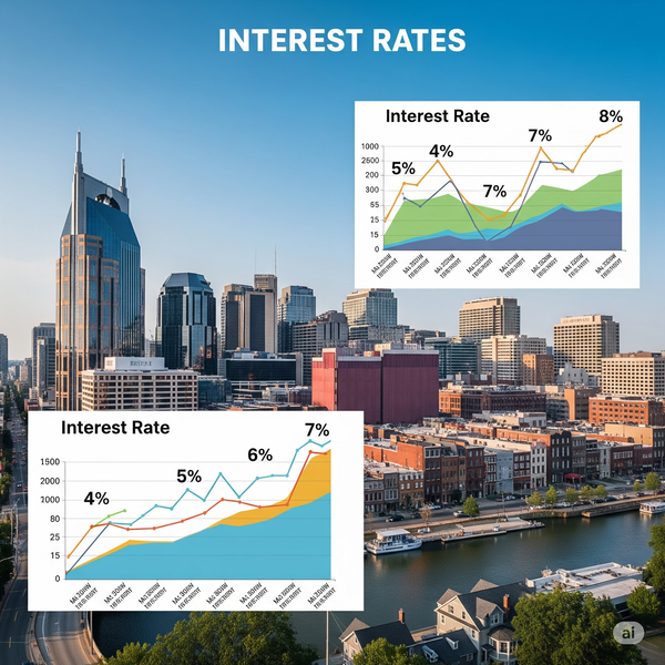 The Impact of Interest Rates on Nashville's Real Estate Market: Trends, Forecasts, and Expert Insights