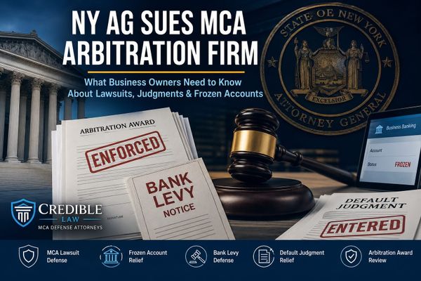 Could Thousands of Merchant Cash Advance Judgments Face New Challenges After New York's Latest Lawsuit?
