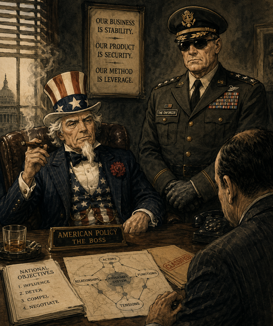 The Enforcer's Dilemma: Why Military Power Exists to Compel, Not Conquer