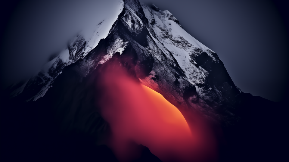 Mountains - Generated using MidJourney