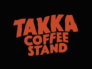 Takka Coffee Stand inspired by Black Sabbath logo