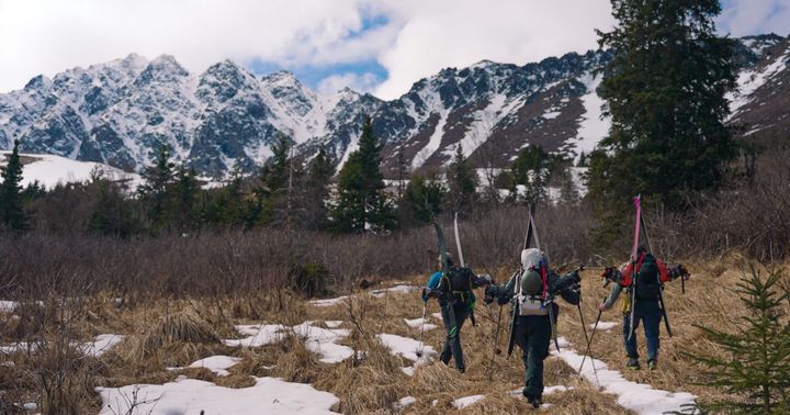 Temptation Couloir, Alaska