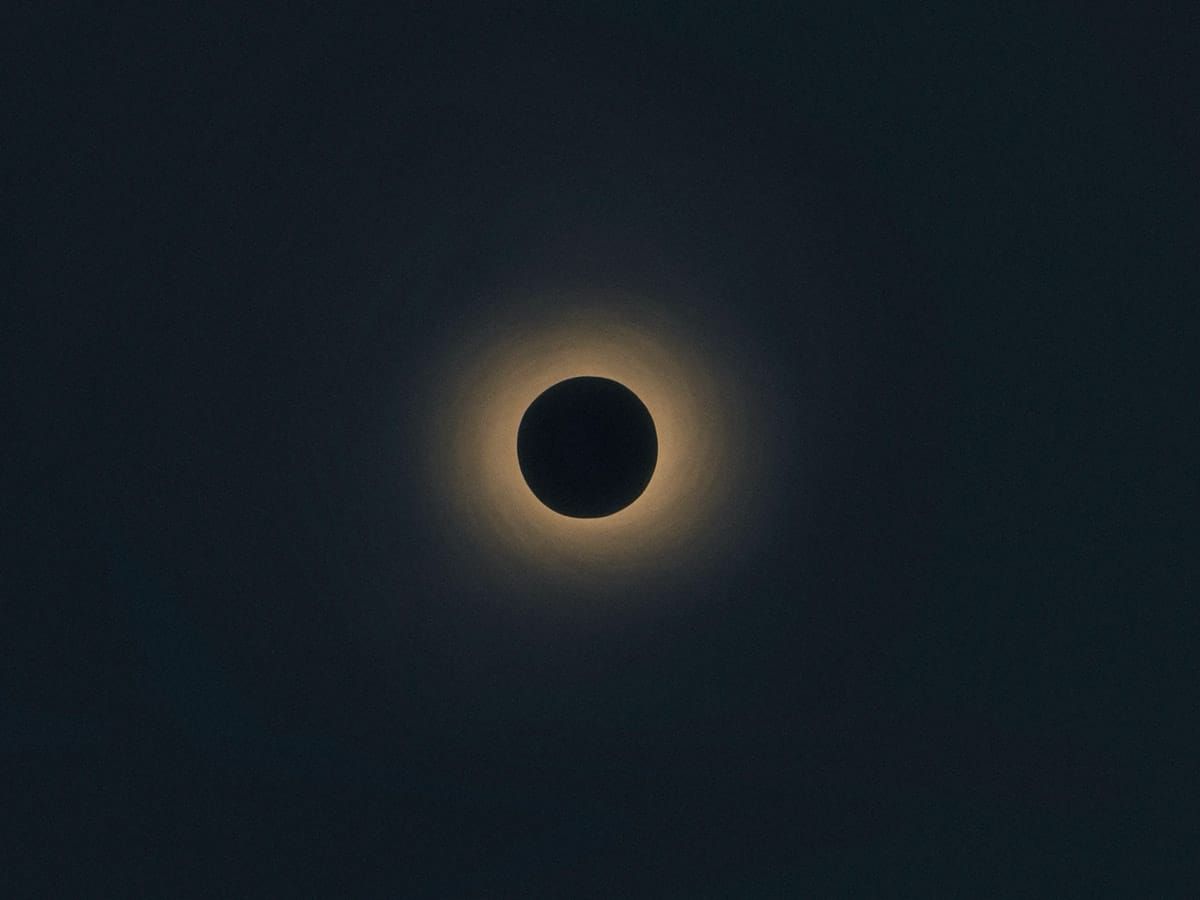 A dark eclipse. | Teachings from Khawaja Shamsuddin Azeemi.